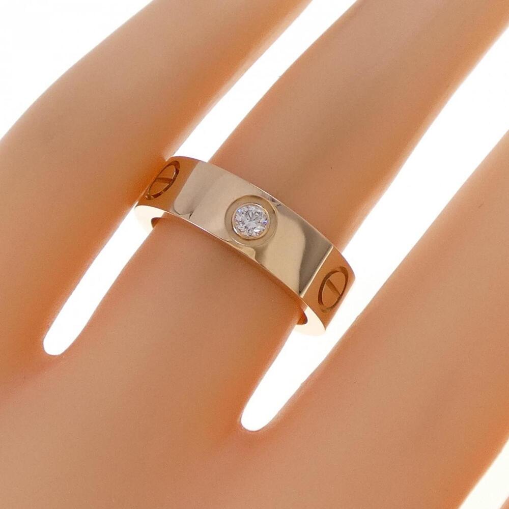CARTIER Gold Diamond Love Ring - Picture 4 of 4